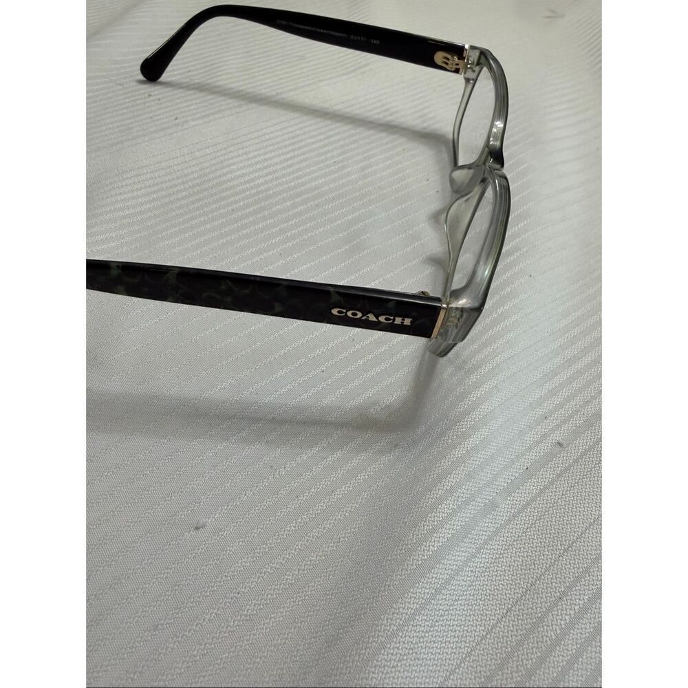 Coach 5786 Transparent Green Hopper 52 17 140 HC 6221U - Picture 9 of 11